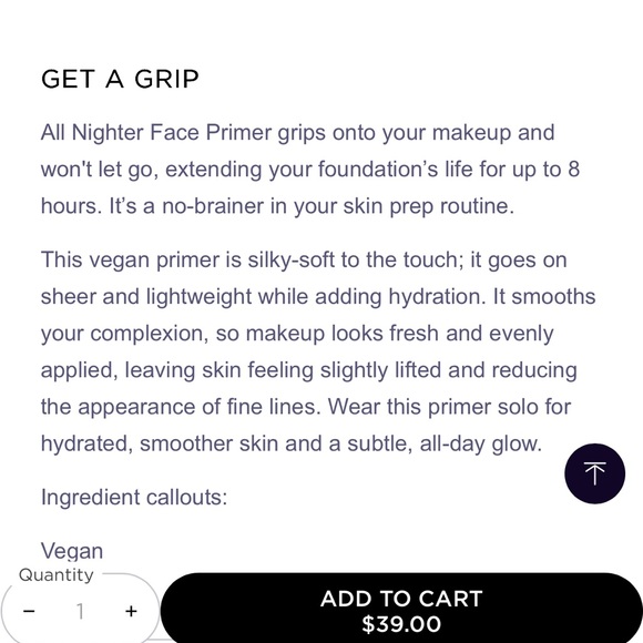 Urban Decay All Nighter Face Primer GRIP - Picture 3 of 10